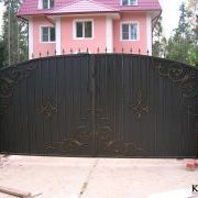 Кованые ворота - арт. KVK9
